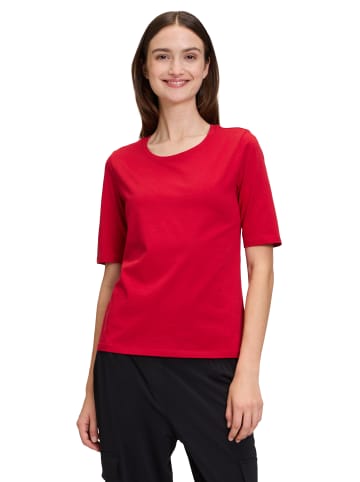 Betty Barclay Basic Shirt mit Rundhalsausschnitt in Rot