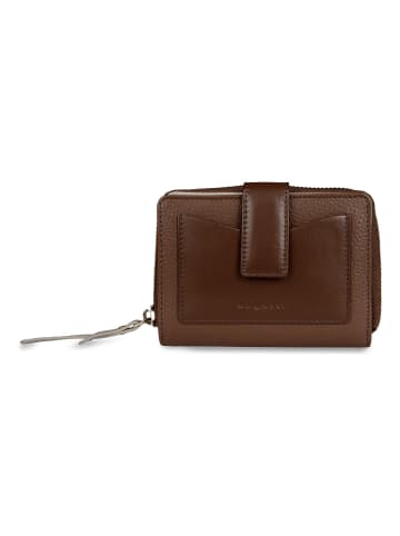 Bugatti Viola Geldbörse RFID Schutz Leder 12 cm cognac-grau