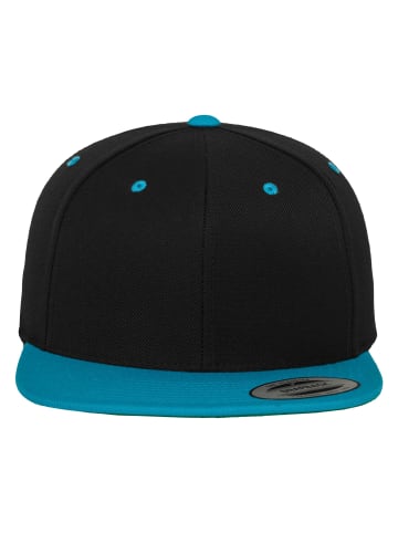  Flexfit Snapback in blk/teal