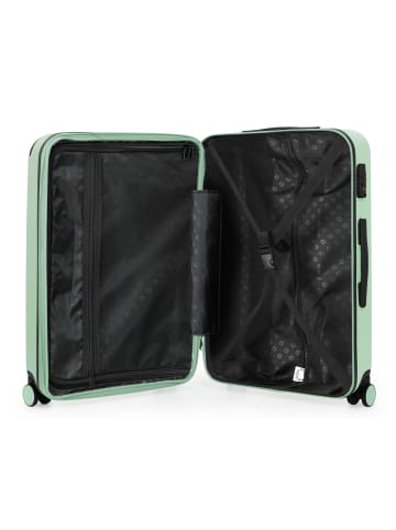 Hauptstadtkoffer Spree - Großer Koffer erweiterbar XL Trolley Aufgabegepäck, TSA, in Mint