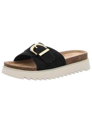 Tamaris Klassische Pantolette in schwarz