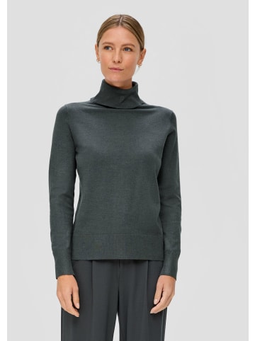 s.Oliver Pullover langarm in Olive