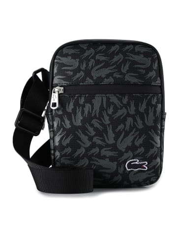 Lacoste Core Essentials Lcst Mini Bag Umhängetasche S 15 cm in camo croc noir