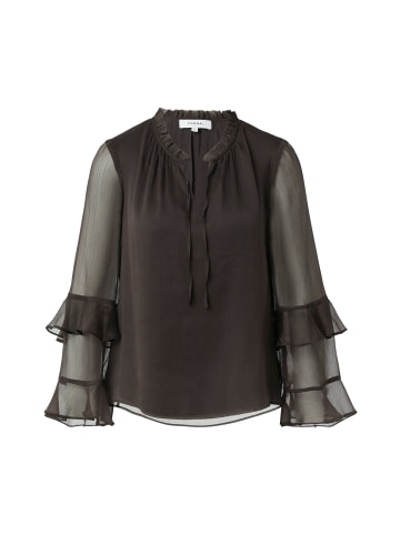 comma Blusenshirt in schoko - 0002