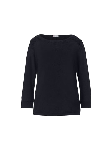 Street One Langarmshirt in deep blue