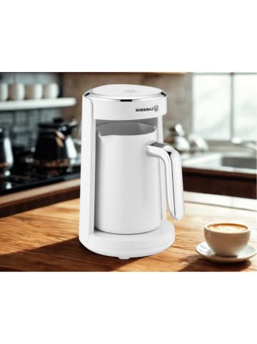 Korkmaz Korkmaz Keyif A768-10 Mokkamaschine 480 W - Vanilla Creme in Creme