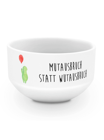 Mr. & Mrs. Panda schale Schildkröte Luftballon mit Spruch in Weiß