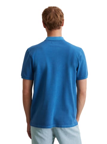 Marc O'Polo Poloshirt Piqué regular in Pacific Blue