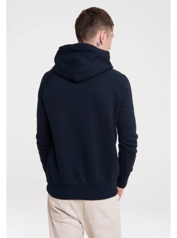 Logoshirt Kapuzenpullover DC – Superman Logo in dunkelblau