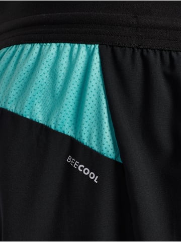 Hummel Verstellbare Taille Kurze Hose Hmlblaze Herren in BLACK/POOL BLUE