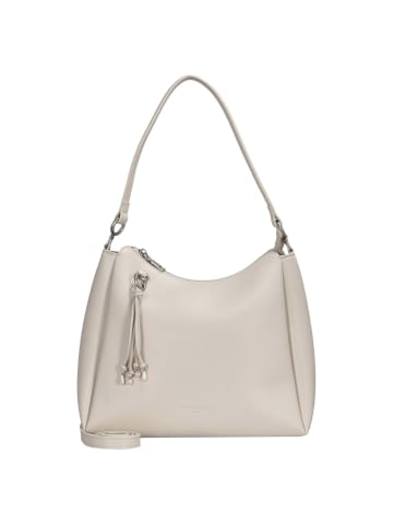 Seidenfelt Sandve Midi Hobo - Schultertasche 31 cm  (black) in cream