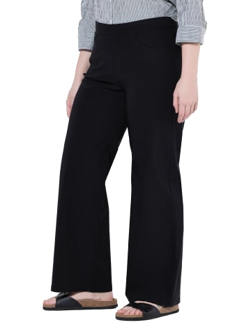 Ulla Popken Hosen in schwarz