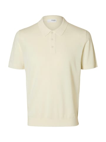SELECTED HOMME Poloshirt in weiss