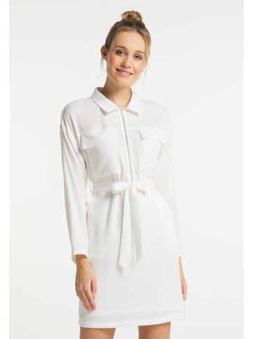 DreiMaster Vintage Hemdblusenkleid in Weiss