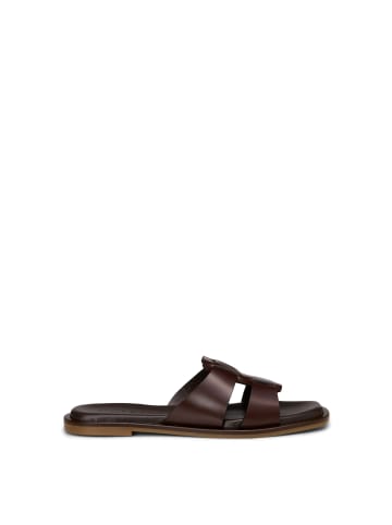 Marc O'Polo Pantolette Model Marit in Burnt Coffee