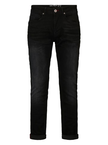 Petrol Industries Regular Tapered Fit Jeans Russel in Schwarz