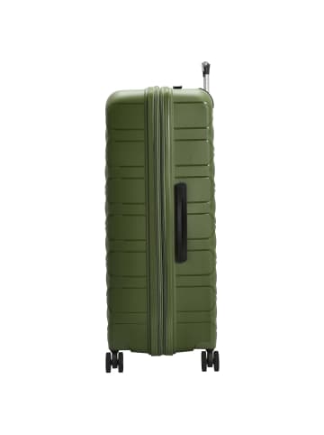 D&N Travel Line 4700+ - 4-Rollen-Trolley L 78 cm erw. (schwarz) in olive green