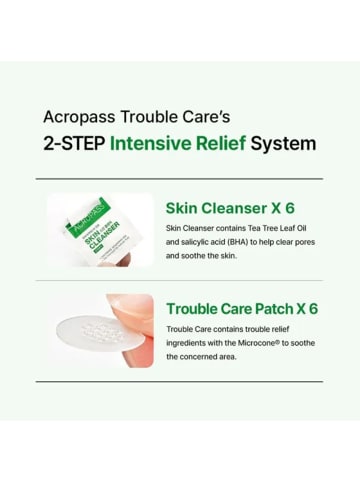 Acropass Akne-Patch-Set Trouble Care Microcone Patch Set, 50 g