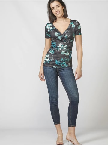 KOROSHI Kurzarm T-Shirt in multicolor