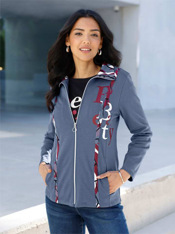 Sieh an! Shirtjacke in rauchblau