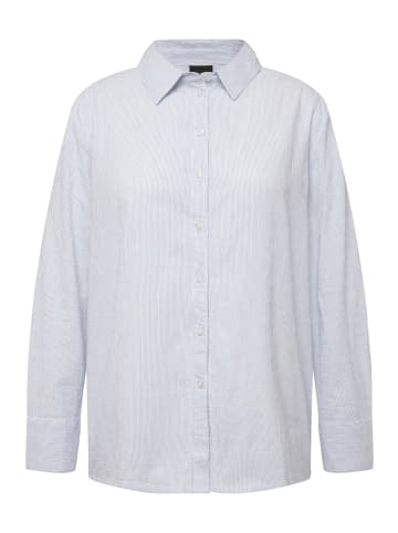 Ulla Popken Hemdbluse in himmelblau