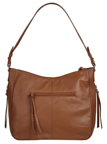 Bruno Banani Shopper echt Leder in braun
