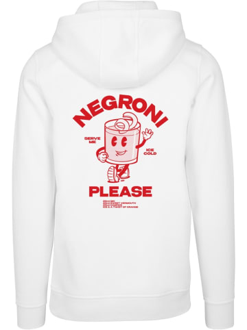 Mister Tee Hoodie "Negroni Please Hoody" in Weiß