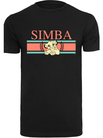 F4NT4STIC T-Shirt Disney König der Löwen Simba Stripes in schwarz