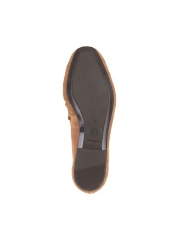 Tamaris Mokassin aus Leder Braun