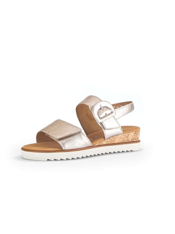 Gabor Plateau Sandalen in bronze
