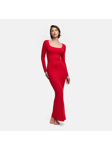 CFAB Maxi-Kleid in Feuerrot
