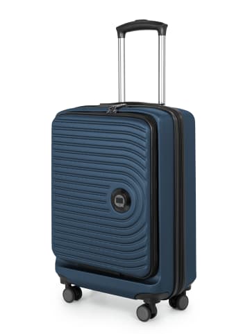 Hauptstadtkoffer Mitte - Handgepäck-Trolley Toploader, Laptop-Fach, TSA in Dunkelblau