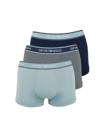 Emporio Armani Emporio Armani Shorts 3 Pack Trunk in blau