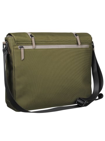 Leonhard Heyden Helsinki Messenger 38 cm Laptopfach oliv