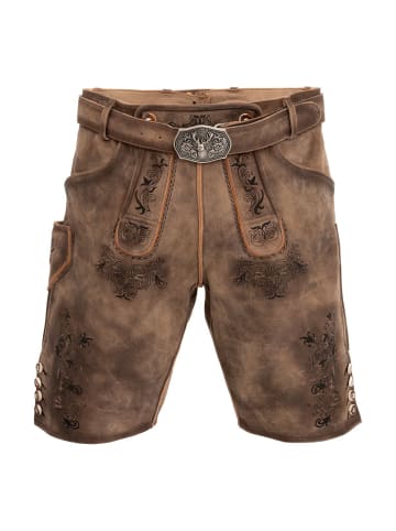 MADDOX Lederhose ALTREI in sand