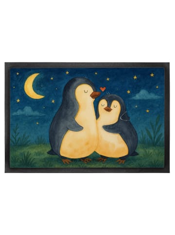 Mr. & Mrs. Panda Schmutzfänger Pinguine Einschlafen Design ohne ... in Weiß
