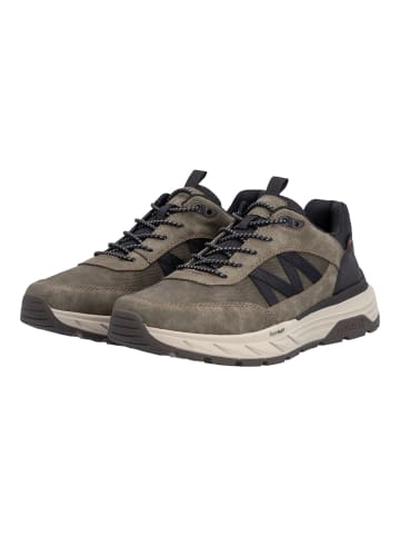rieker Sneaker in Braun/Schwarz