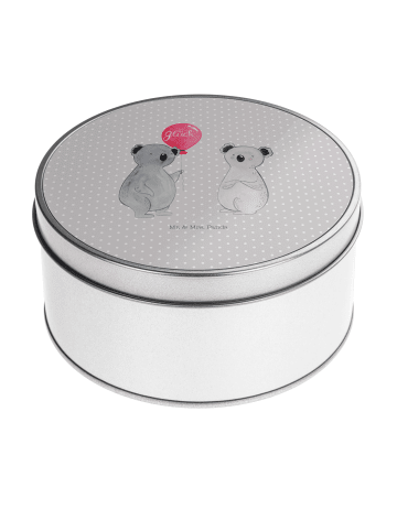 Mr. & Mrs. Panda Aufbewahrungsbox Koala Luftballon ohne Spruch in Grau Pastell