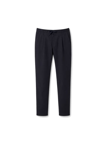 Blau rein Wolle Casual Hose