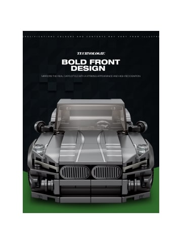 Reobrix 815 Coupé 1:24 Klemmbaustein Auto 369 Teile
