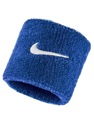 Nike Nike Swoosh Classic Wristbands 2PK in Blau