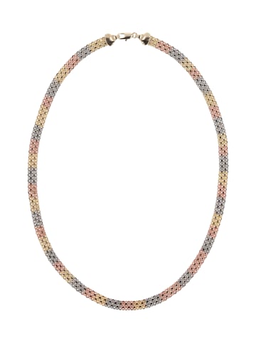 gaya Women Necklace in Gold Rose Silver