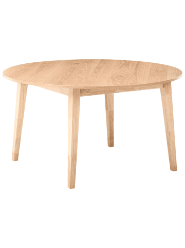 Beliani Esszimmertisch HUNTLEY in Braun - (W) 140 x (H) 75 x (L) 140 cm