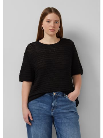 QS Strickpullover in 9999_schwarz