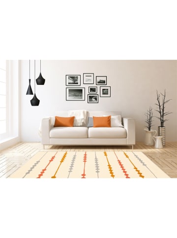 Arte Espina Kurzflor Teppich Spirit 308 in beige - orange - rechteckig