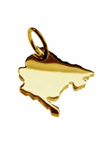 Schmuckador Anhänger Montenegro in gold