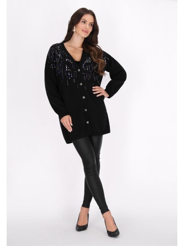 faina Cardigan in Schwarz