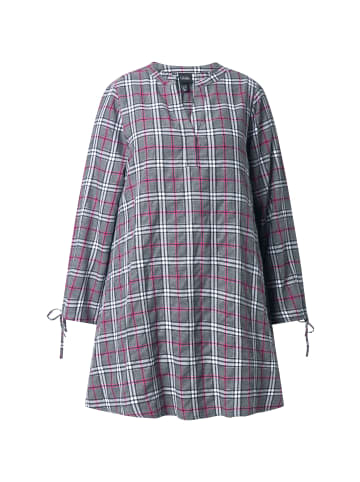 Ulla Popken Midikleid in graphitgrau