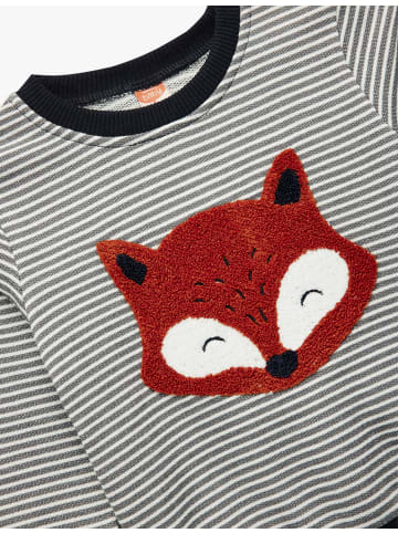 KOTON SWEATSHIRTS in Grau Gestreift