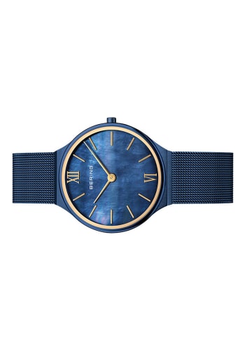 Bering Quarzuhr 18434-397 in Blau